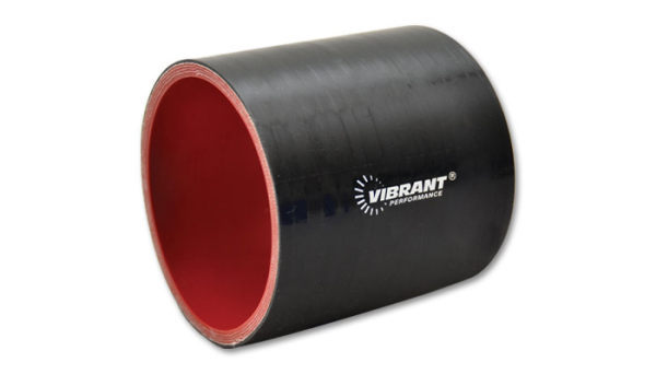 Vibrant Performance - Vibrant Performance 4 Ply Silicone Sleeve, 1" I.D. x 3" Long - Black 2700