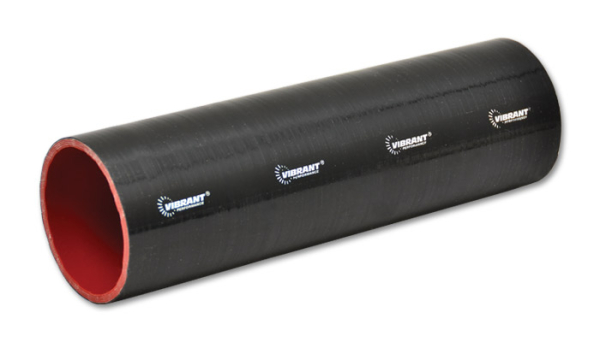 Vibrant Performance - Vibrant Performance 4 Ply Silicone Sleeve, 1" I.D. x 12" Long - Black 27011