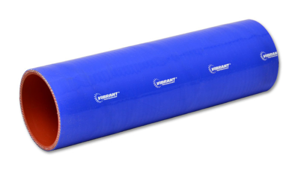 Vibrant Performance - Vibrant Performance 4 Ply Silicone Sleeve, 1" I.D. x 12" Long - Blue 27011B