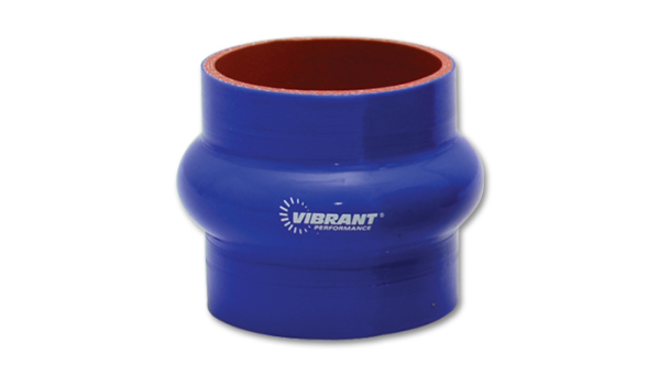 Vibrant Performance - Vibrant Performance 4 Ply Hump Hose, 1.5" I.D. x 3" Long - Blue 2729B