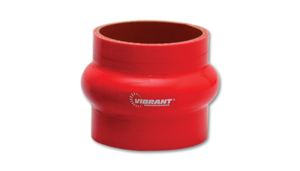 Vibrant Performance - Vibrant Performance 4 Ply Hump Hose, 1.5" I.D. x 3" Long - Red 2729R