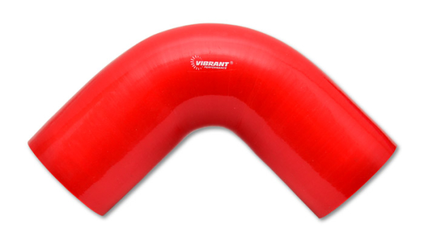 Vibrant Performance - Vibrant Performance 4 Ply 90 Degree Elbow, 2" I.D. x 4" Leg Length - Red 2740R