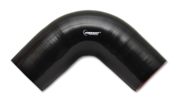 Vibrant Performance - Vibrant Performance 4 Ply 90 Degree Elbow, 2.25" I.D. x 4" Leg Length - Black 2741