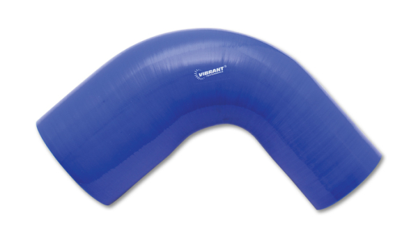 Vibrant Performance - Vibrant Performance 4 Ply 90 Degree Reducer Elbow, 2" ID x 2.5" ID x 4.5" Leg Length - Blue 2780B