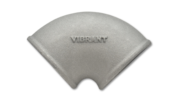 Vibrant Performance - Vibrant Performance 2.5 in O.D. 90 degree Super Tight Radius Aluminum Elbow 2878
