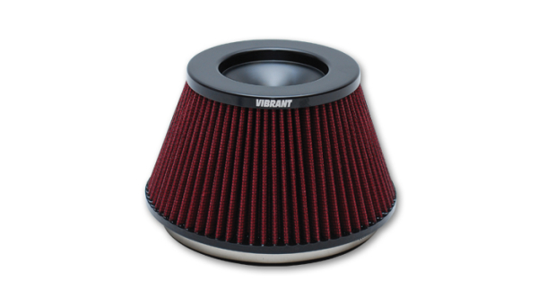 Vibrant Performance - Vibrant Performance THE CLASSIC Air Filter (6" Inlet ID, 3-5/8" Filter Height)for Bellmouth Stacks 10960
