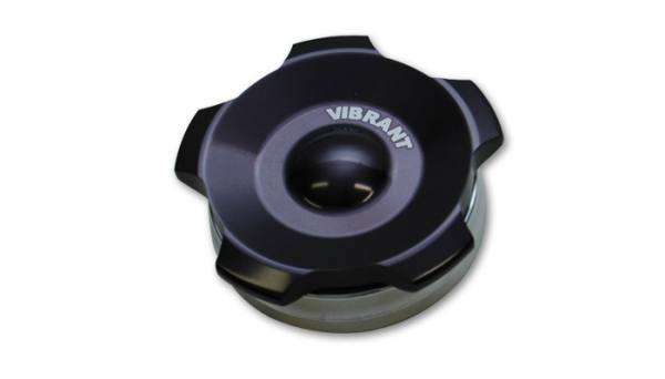 Vibrant Performance - Vibrant Performance 2.75" OD Aluminum Weld Bung + Black Aluminum Threaded Cap 11295