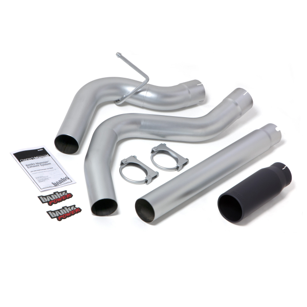 Banks Power - Banks Power Monster Exhaust System, Single Exit, Black Tip 48601-B