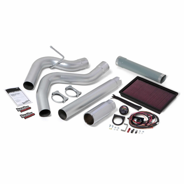 Banks Power - Banks Power Stinger Bundle, Power System with Single Exit Exhaust, Chrome Tip 48603