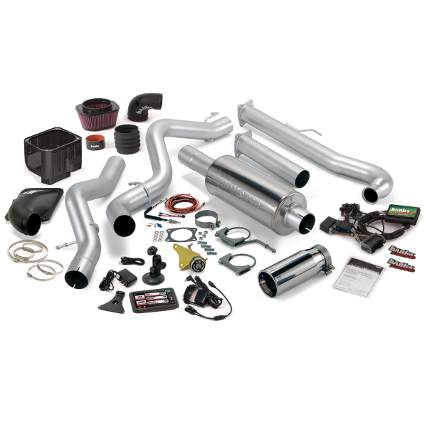 Banks Power - Banks Power Stinger Bundle, Power System with Single Exit Exhaust, Chrome Tip 48950