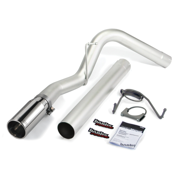 Banks Power - Banks Power Monster Exhaust System, Single Exit, Chrome Tip 49775