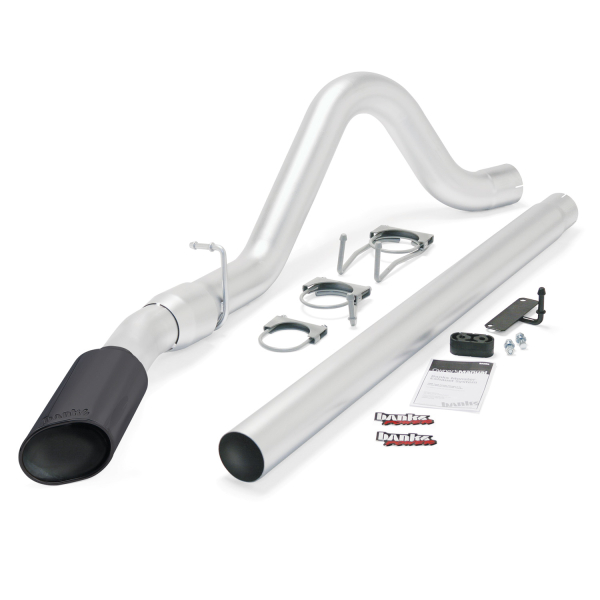 Banks Power - Banks Power Monster Exhaust System, Single Exit, Black Tip 49780-B