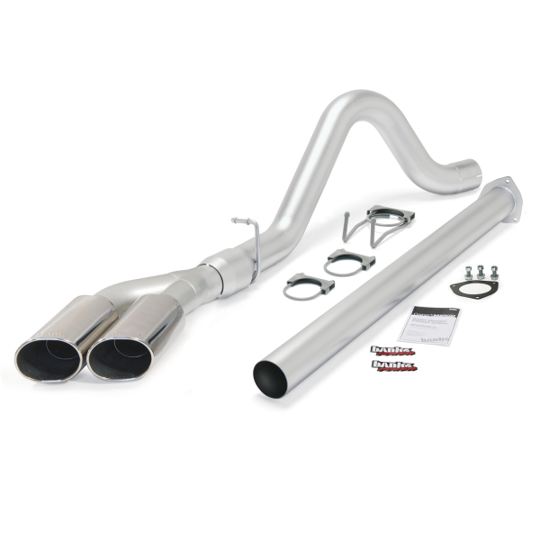 Banks Power - Banks Power Monster Exhaust System, Single Exit, DualChrome ObRound Tips 49789