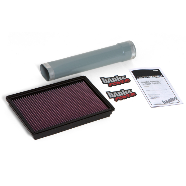 Banks Power - Banks Power Ram Air Filter Assembly with Silencer Delete Tube 42260