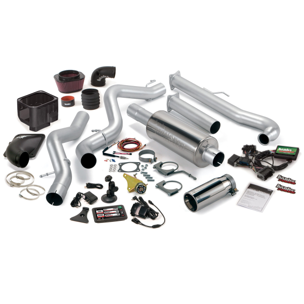 Banks Power - Banks Power Stinger Bundle, Power System with Single Exit Exhaust, Chrome Tip 46000
