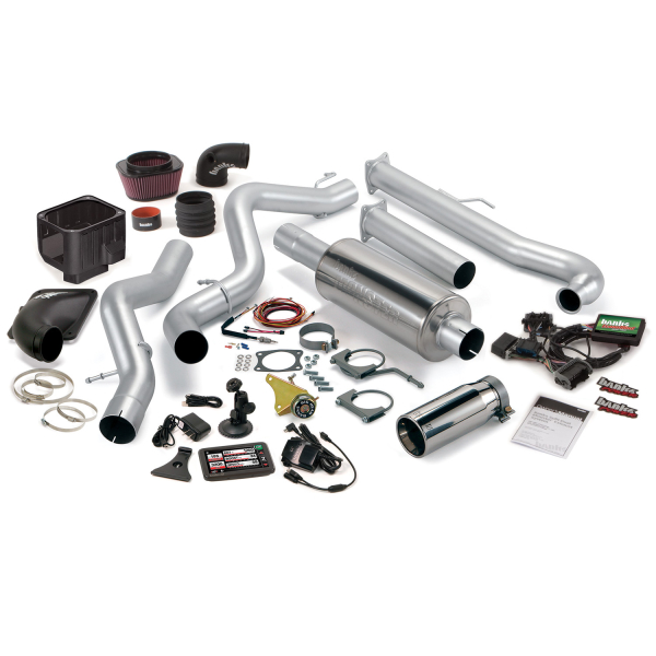 Banks Power - Banks Power Stinger Bundle, Power System with Single Exit Exhaust, Chrome Tip 46001