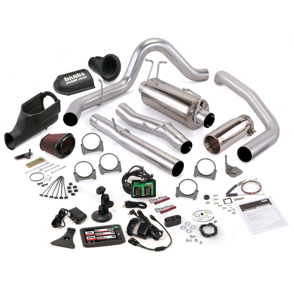 Banks Power - Banks Power Stinger Bundle, Power System with Single Exit Exhaust, Chrome Tip 46115