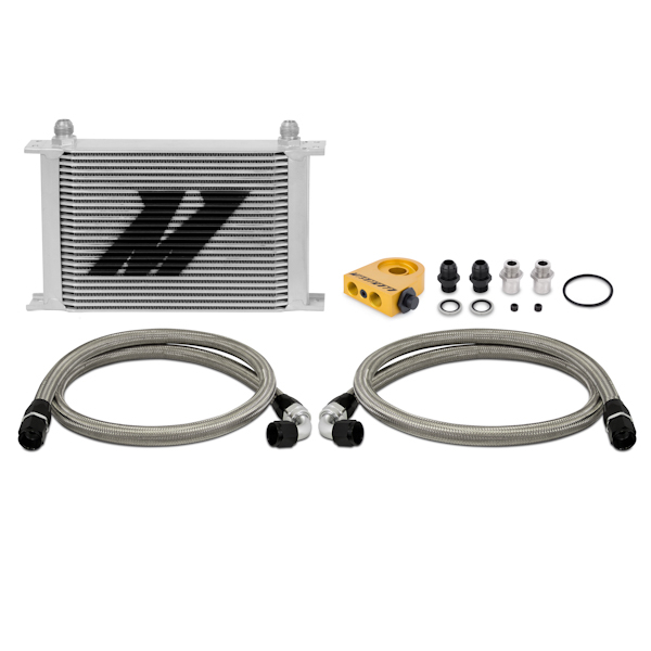 Mishimoto - Mishimoto Universal Thermostatic Oil Cooler Kit, 25 Row MMOC-UHT