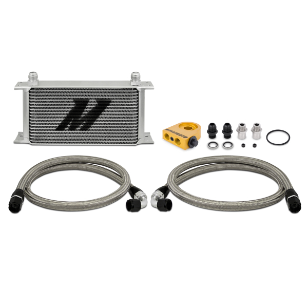 Mishimoto - Mishimoto Universal Thermostatic 19 Row Oil Cooler Kit MMOC-ULT
