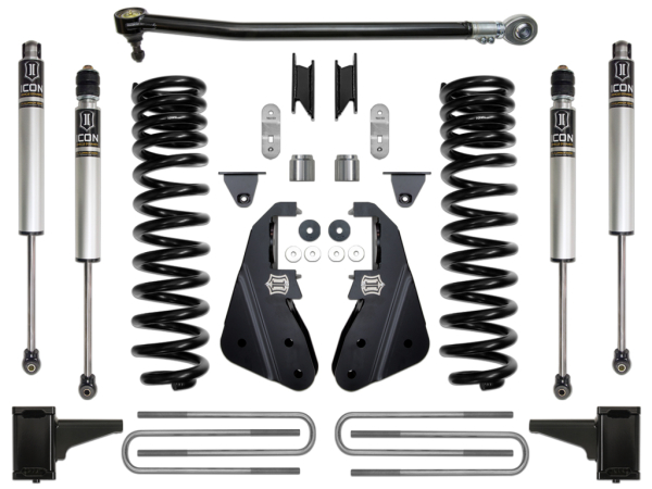 ICON Vehicle Dynamics - ICON Vehicle Dynamics 05-UP FSD FRONT 4.5" DUAL RATE SPRING KIT K64511