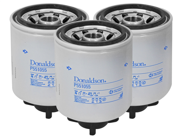 AFE Power - aFe Donaldson Fuel Filter for DFS780 Fuel System (3 Pack) Fuel Filter For 42-12032 Fuel System (Donaldson) - 44-FF018M