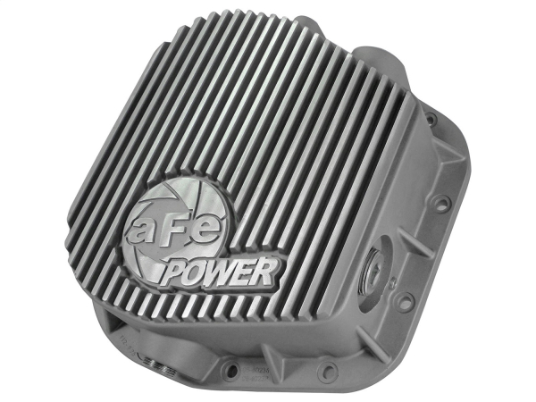 AFE Power - aFe Street Series Rear Differential Cover Raw w/Machined Fins Ford F-150 97-16 (9.75-12 Bolt Axles) - 46-70150