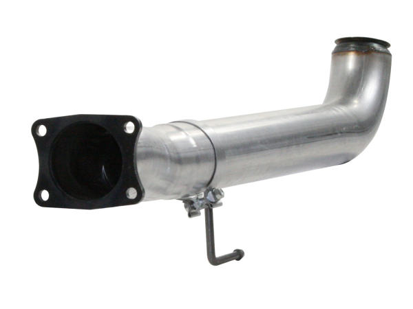 AFE Power - aFe ATLAS 4 IN Aluminized Steel Race Pipe GM Diesel Trucks 07.5-10 V8-6.6L (td) LMM - 49-04010