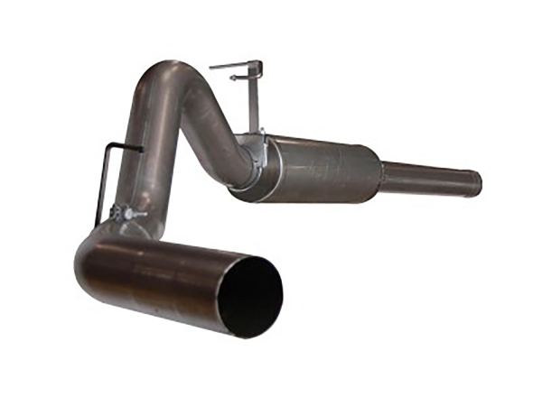 AFE Power - aFe Large Bore-HD 4 IN 409 Stainless Steel Cat-Back Exhaust System w/Muffler/No Tip Dodge Diesel Trucks 04.5-07 L6-5.9L (td) - 49-12002