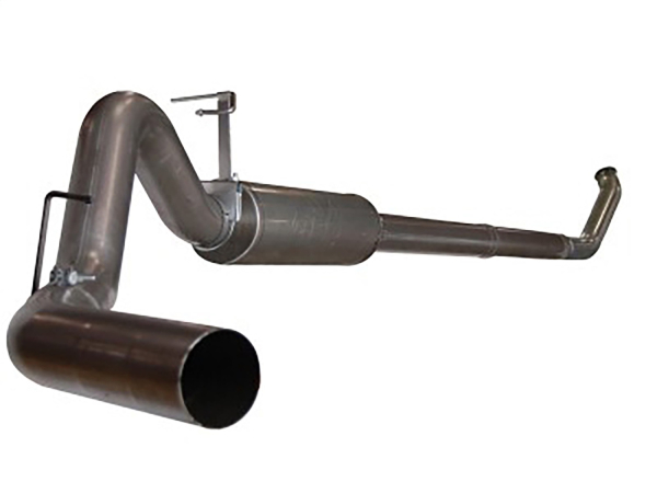 AFE Power - aFe Large Bore-HD 4 IN 409 Stainless Steel Turbo-Back Race Pipe w/Muffler w/o Exhaust Tip Dodge Diesel Trucks 04.5-07 L6-5.9L (td) - 49-12004