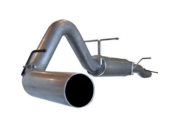 AFE Power - aFe Large Bore-HD 4 IN 409 Stainless Steel Cat-Back Exhaust System w/Muffler/No Tip Ford Diesel Trucks 03-07 V8-6.0L (td) - 49-13003