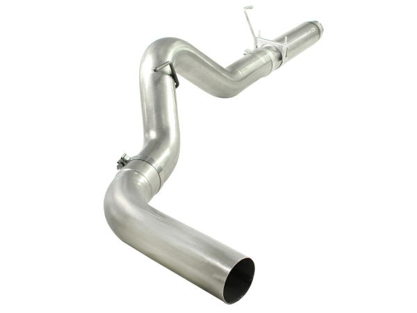 AFE Power - aFe Large Bore-HD 5in 409 Stainless Steel DPF-Back Exhaust System Dodge RAM Diesel Trucks 07.5-12 L6-6.7L (td) - 49-42016