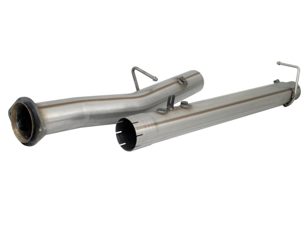 AFE Power - aFe MACH Force-Xp 3-1/2 IN 409 Stainless Steel Race Pipe Ford Diesel Trucks 08-10 V8-6.4L (td) - 49-43026