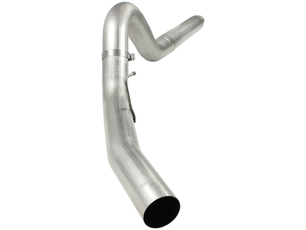 AFE Power - aFe Large Bore-HD 5in 409 Stainless Steel DPF-Back Exhaust System Ford Diesel Trucks 08-10 V8-6.4L (td) - 49-43054
