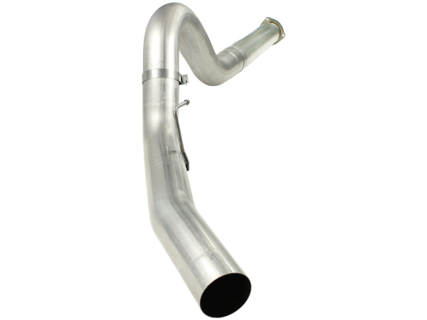 AFE Power - aFe Large Bore-HD 5in 409 Stainless Steel DPF-Back Exhaust System Ford Diesel Trucks 11-14 V8-6.7L (td) - 49-43055