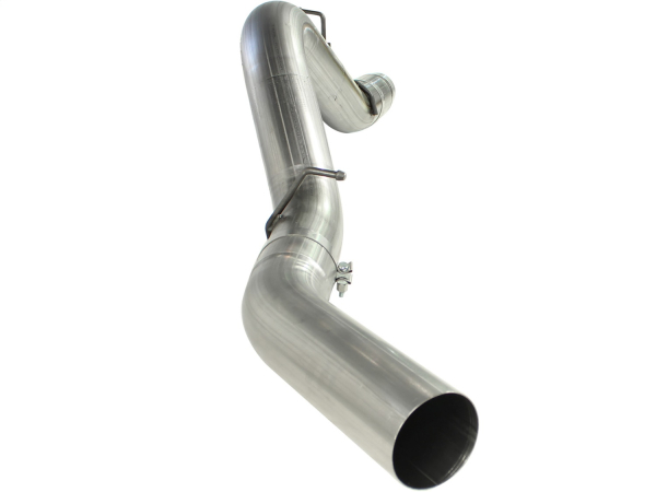 AFE Power - aFe Large Bore-HD 5in 409 Stainless Steel DPF-Back Exhaust System GM Diesel Trucks 11-16 V8-6.6L (td) LML - 49-44041
