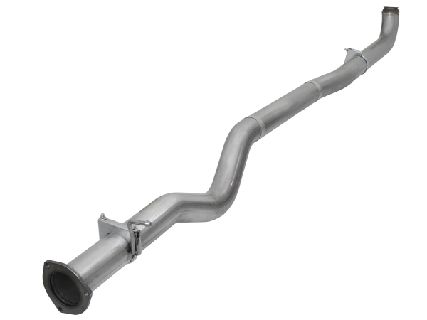 AFE Power - aFe MACH Force-Xp 4 IN 409 Stainless Steel Race Pipe GM Duramax 07.5-10 V8-6.6L LMM - 49-44083