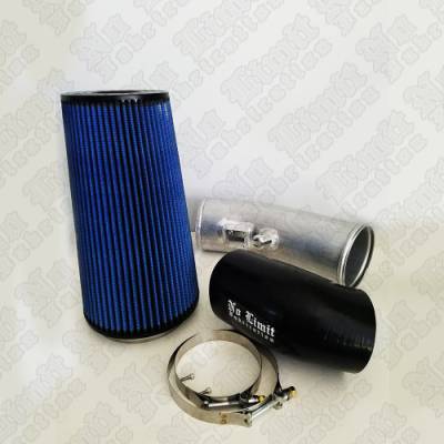 NO LIMIT FABRICATIONS 67CAIBD 11-16 FORD 6.7 COLD AIR INTAKE, BLACK, DRY FILTER STAGE 2