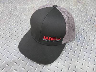 Wehrli Custom Fabrication Snap Back Hat Black/Charcoal WCFab 