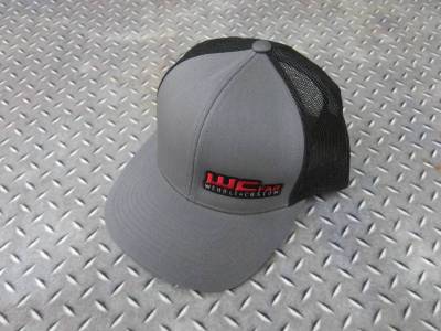 Shop By Part - Gear & Apparel - Wehrli Custom Fabrication - Wehrli Custom Fabrication Snap Back Hat Charcoal/Black WCFab 