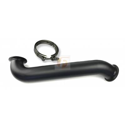 Exhaust - Down Pipes - Fleece Performance - 3.0 Inch Duramax 304 Stainless Steel Downpipe Fleece Performance