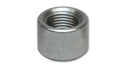 Vibrant Performance Female -4AN Aluminum Weld Bung (7/16" - 20 Thread, 3/4" Flange OD) 11160