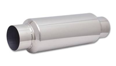Vibrant Performance Large Diameter Bottle Style Resonator, 3.5" inlet/outlet x 18" long 17970