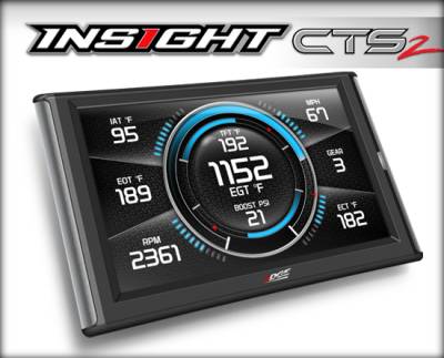 1998.5-2002 Dodge 5.9L 24V Cummins - Programmers & Tuners - Edge Products - Edge Products Insight CTS2 Monitor 84130