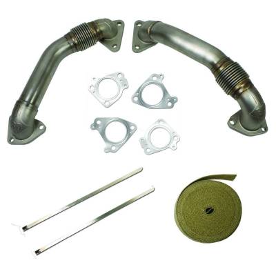 Turbo Chargers & Components - Intercoolers and Pipes - BD Diesel - BD Diesel BD Duramax Up Pipes Kit Chevy/GMC 2001-2015 1043800
