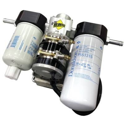 BD Diesel Flow-MaX Fuel Lift Pump c/w Filter & Separator - Chevy 2001-2010 6.6L 1050320DF