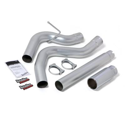 Banks Power - Banks Power Monster Exhaust System, Single Exit, Chrome Tip 48601 - Image 1