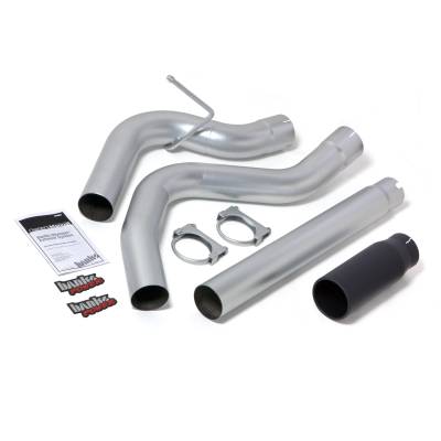 Banks Power Monster Exhaust System, Single Exit, Black Tip 48601-B