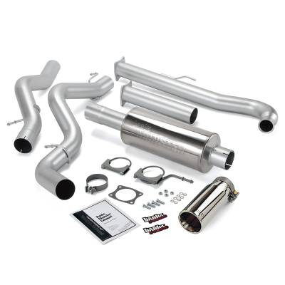 Exhaust - Exhaust Systems - Banks Power - Banks Power Monster Exhaust System, Single Exit, Chrome Tip 48630
