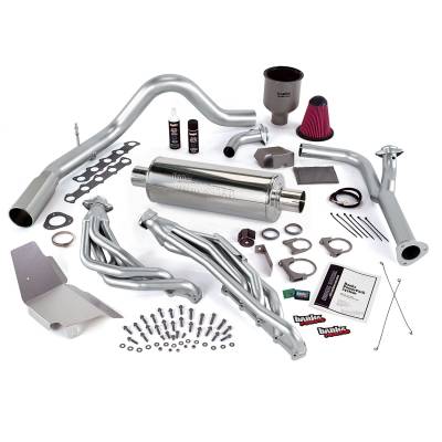 Banks Power PowerPack Bundle, Complete Power System with Single Exit Exhaust, Chrome Tip 49131