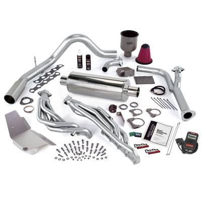Banks Power PowerPack Bundle with AutoMind ModuleSingle Exit Exhaust, Chrome Tip 49442